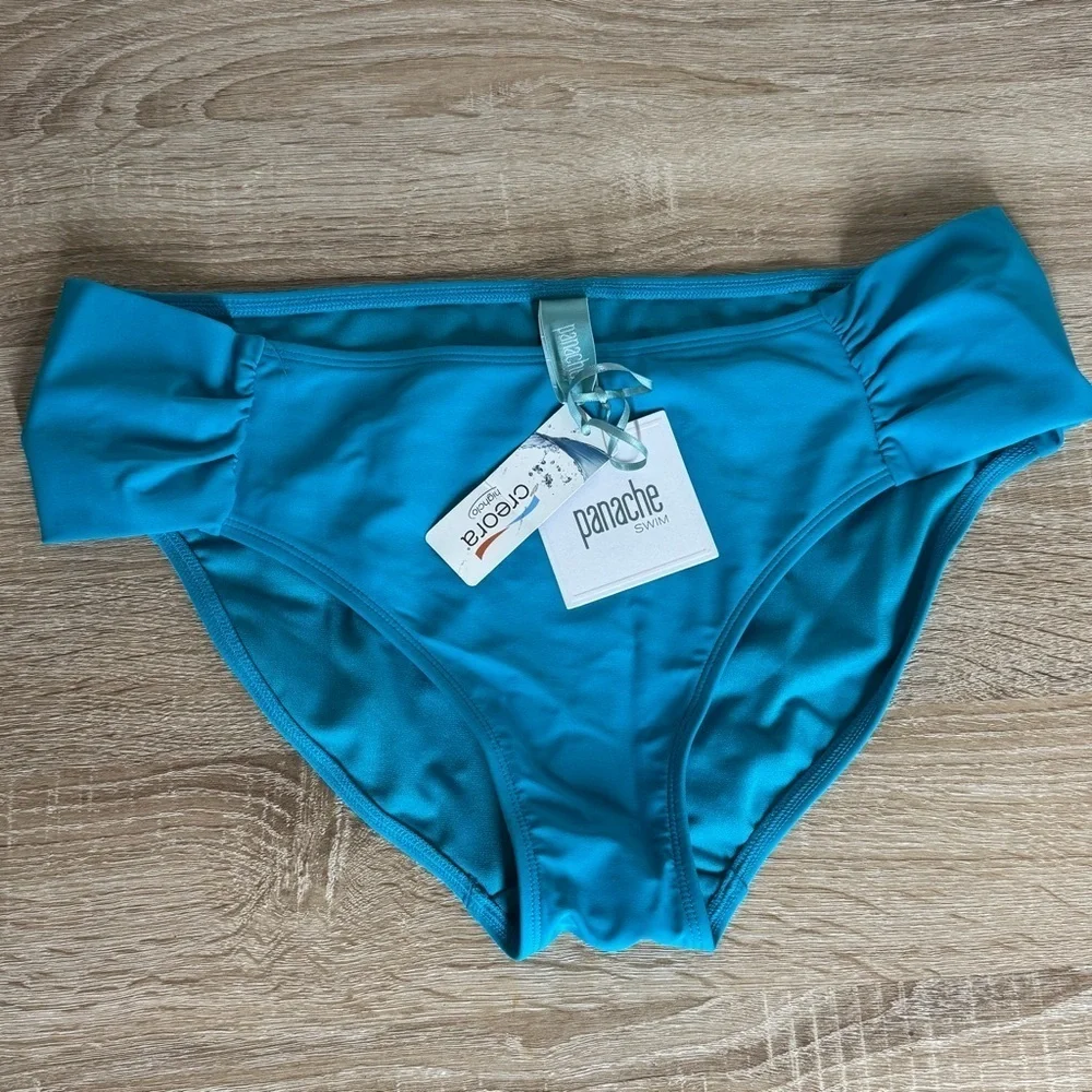Panache Swim Women XL Anya Gather Pant Lagoon Bottoms